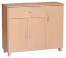 Bild 1 von Sideboard Jarry ca. 90x75x30 cm Buchefarben, Buchefarben