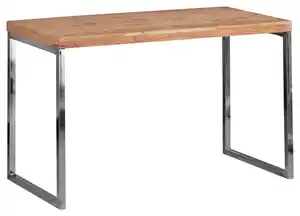 Schreibtisch 'Guna', aus Akazie, Akaziefarben