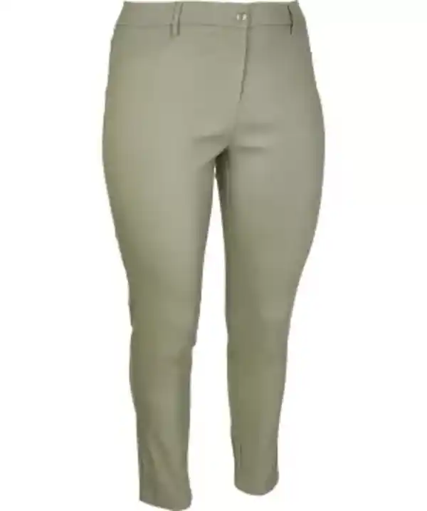 Bild 1 von Bengalinhose in Knöchellänge, Khaki
