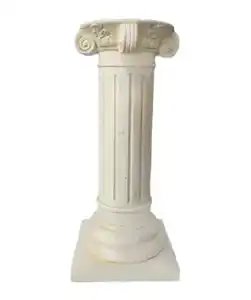 Dekosäule, weiß