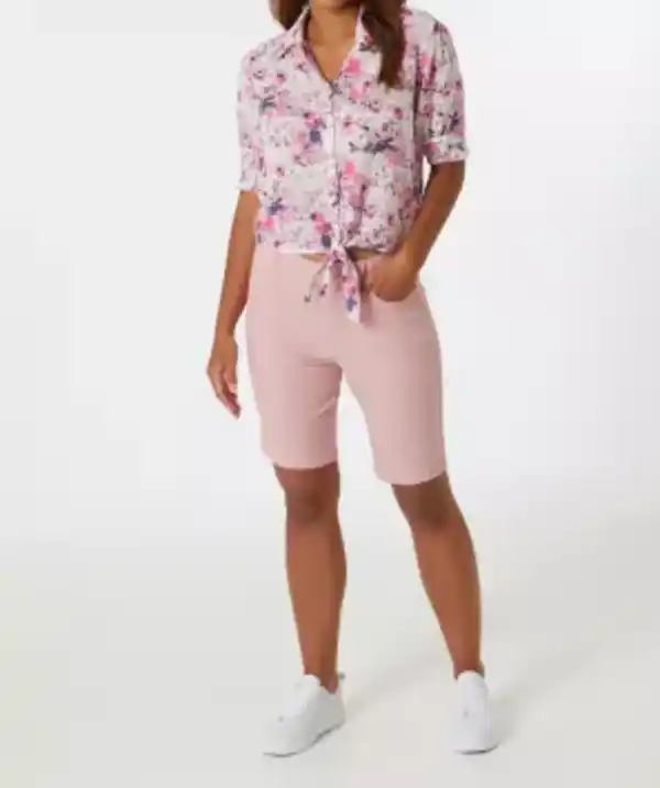 Bild 1 von Shorts in Bermudalänge, rosa