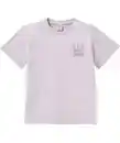 Bild 1 von T-Shirt mit Stickerei, flieder