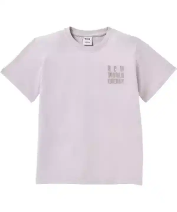 Bild 1 von T-Shirt mit Stickerei, flieder