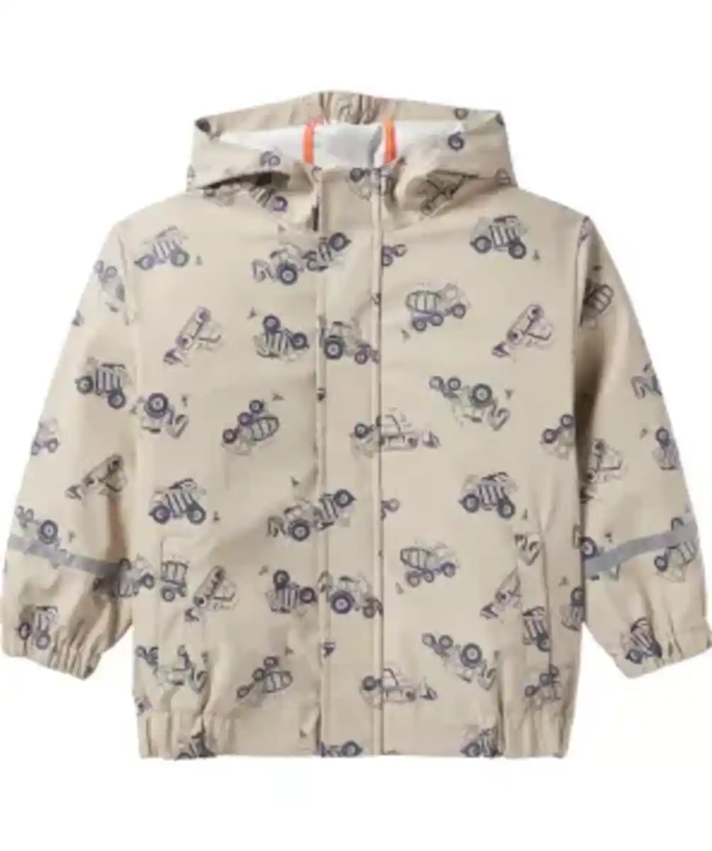 Bild 1 von Regenjacke Baustellenfahrzeuge, hellbraun