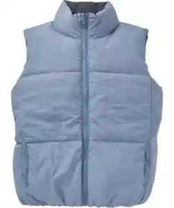 Wendeweste in Blau, blau