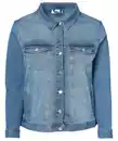 Bild 1 von Jeansjacke mit Waschungseffekten, jeansblau
