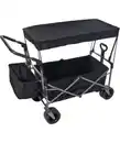 Bild 1 von Bollerwagen mit Dach, grau