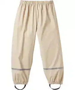 Hellbraune Regenhose, hellbraun