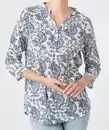 Bild 1 von Paisley-Shirt mit 3/4-Arm, weiß/blau