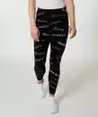 Bild 1 von Leggings mit Schriftzügen, schwarz/weiß