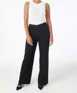 Marlene-Hose in Schwarz, schwarz