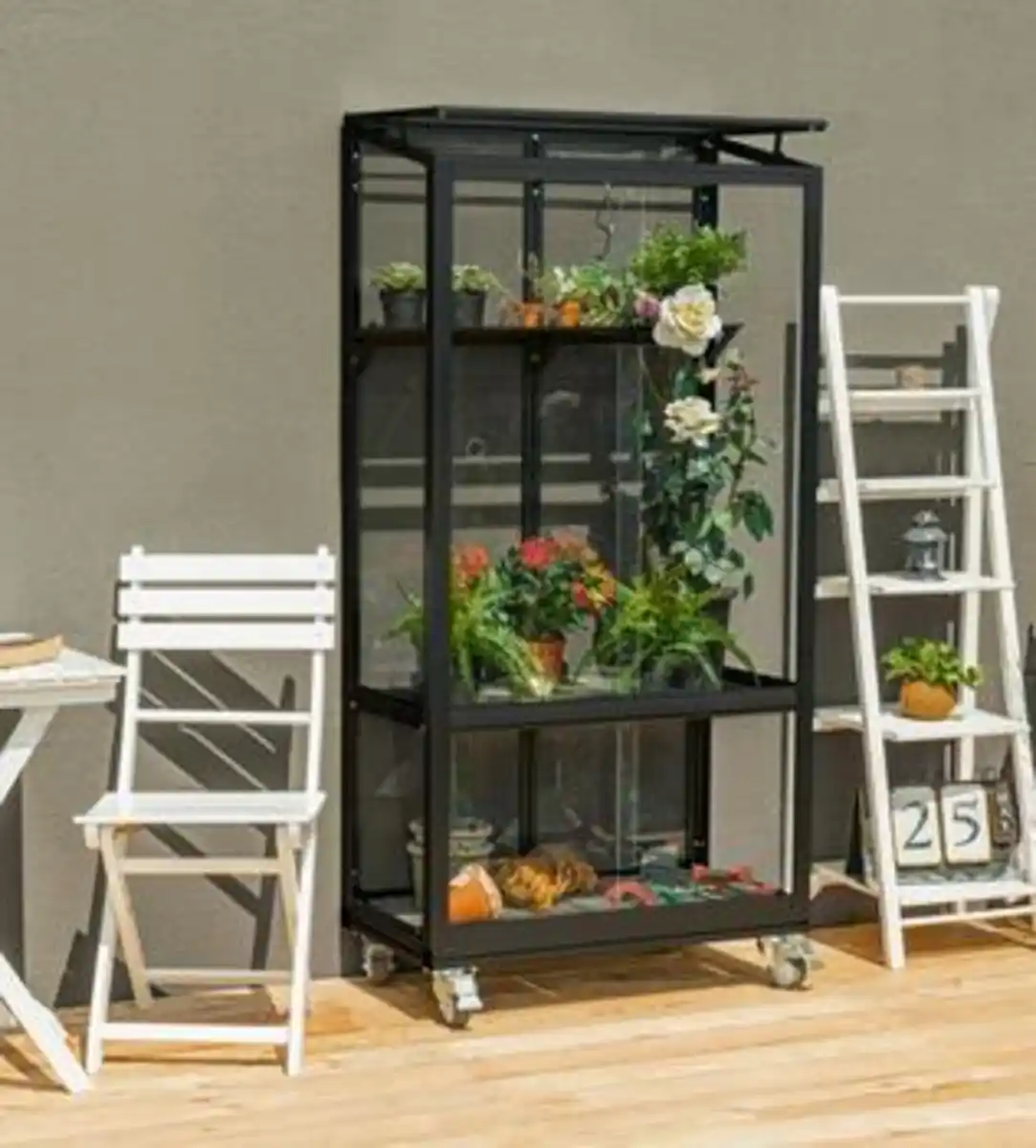 Bild 1 von Vitavia Balkongewächshaus Vila 350, ca. B81/H168/T43 cm