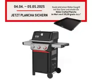 Weber Gasgrill SPIRIT E-325 GBS, ca. B123/H117/T67,5 cm