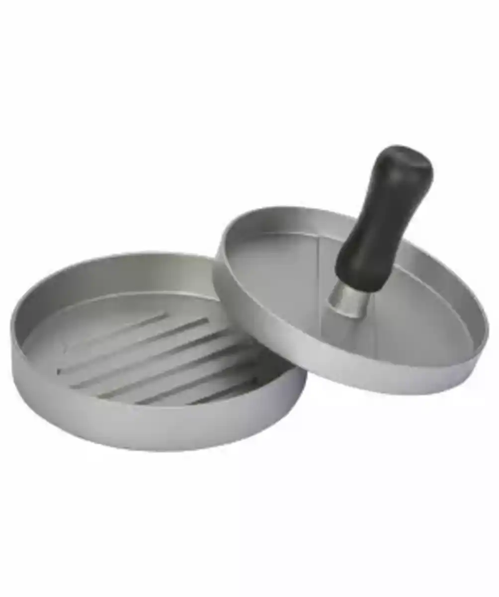 Bild 1 von 2-teilige Burgerpresse, schwarz