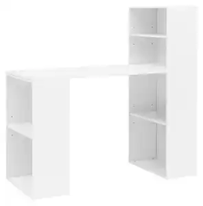 Computertisch ca .120x53x120 cm Weiß, Weiß