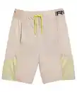Bild 1 von Sport-Shorts mit teilelastischem Bund, hellbraun
