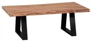 Couchtisch Gaya in Akaziefarben Massiv, Akaziefarben