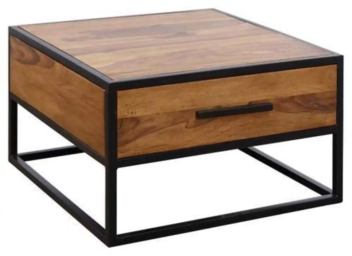 Bild 1 von Couchtisch WL5.623 ca. 65x65 cm Sheesham, Sheeshamfarben