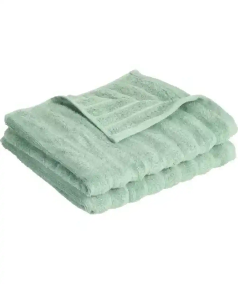 Bild 1 von Handtücher mit Streifenstruktur, grün