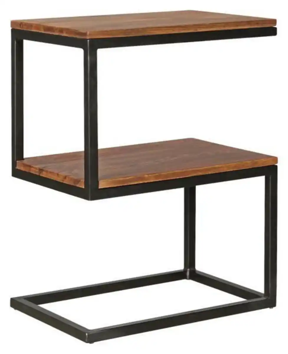 Bild 1 von Beistelltisch 'Akola' ca. 45x30 cm, aus Sheesham, Sheeshamfarben