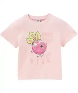 T-Shirt aus Baumwolle, rosa