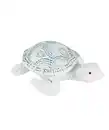 Bild 1 von Maritime Deko-Schildkröte, weiß/blau