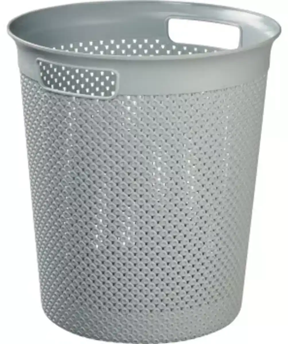 Bild 1 von Papierkorb mit Punkten, grau