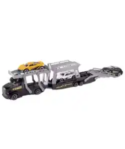 Dickie Autotransporter, schwarz/grau