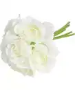 Bild 1 von Kunstblumenstrauß Rosen, weiß