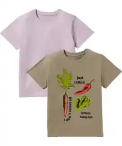 T-Shirts Gemüse, Khaki