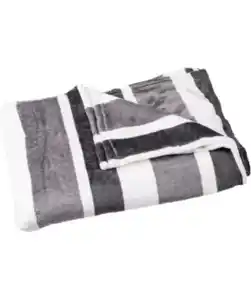 Weiche Flanelldecke, grau