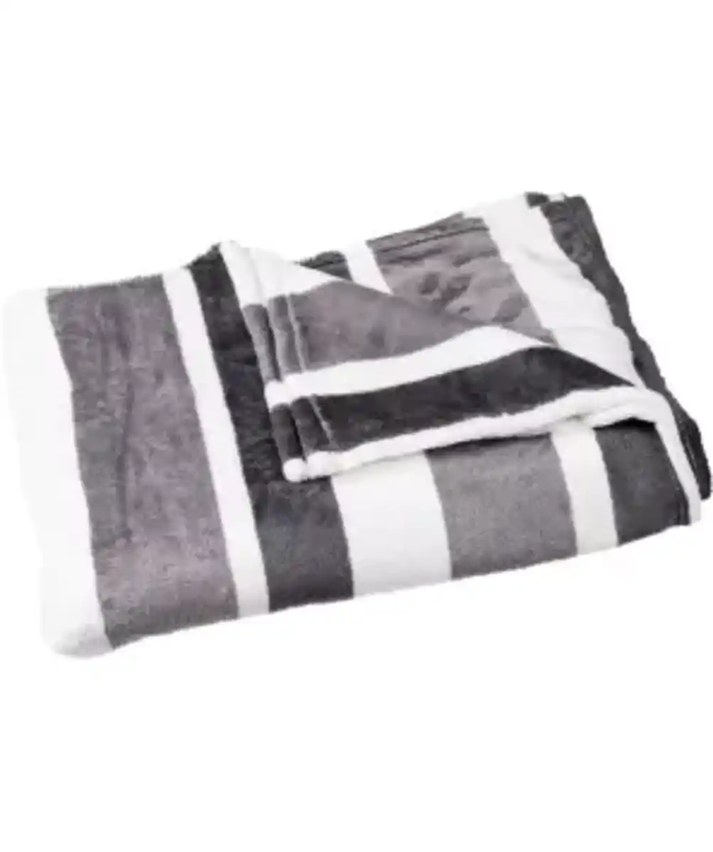 Bild 1 von Weiche Flanelldecke, grau