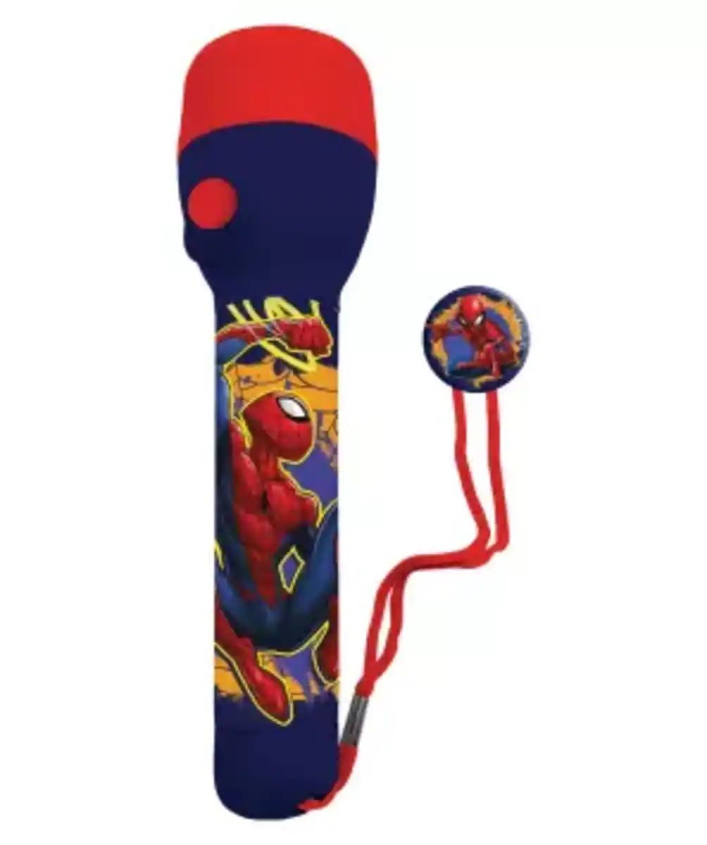 Bild 1 von Lizenz Mini-Taschenlampe, blau/rot