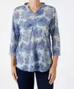 Bild 1 von Shirt mit Blumendruck, natur bedruckt