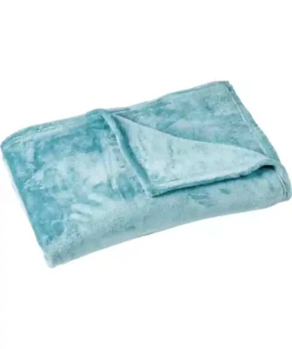 Bild 1 von Flanell-Wohndecke, mintgrün