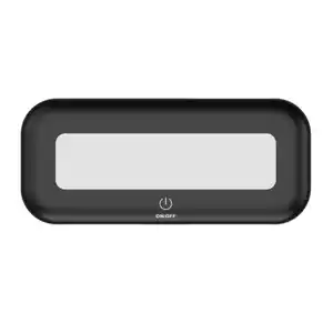 Schranklicht, 15,3 x 6,4 x 1,8 cm, 2er Set, schwarz