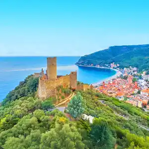 Wanndern an der italienischen Riviera