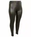 Bild 1 von Schwarze Kunstlederleggings, schwarz
