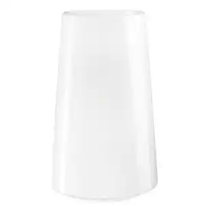ASA Vase Float, Weiß Hochglanz, Keramik, zylindrisch, 27.5 cm, Dekoration, Vasen, Keramikvasen