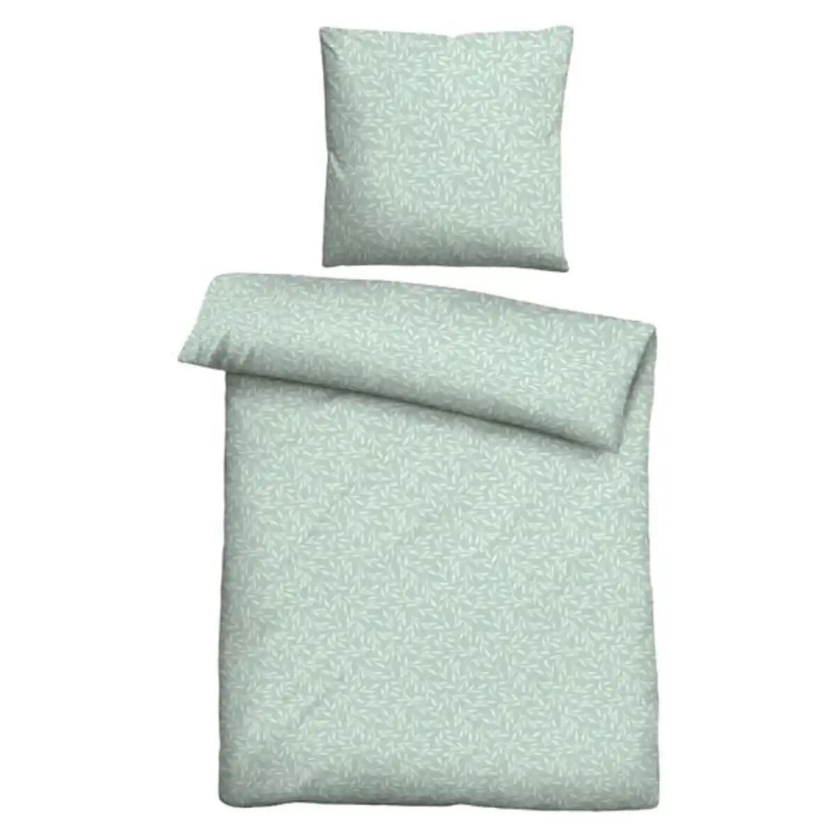 Bild 1 von Seersucker Bettwäsche, Salbei, 135x200cm