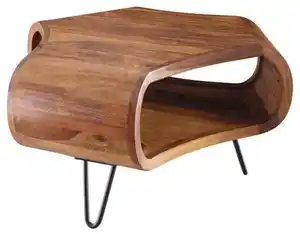 Couchtisch Sheesham massiv ca. 55x55 cm, Sheeshamfarben