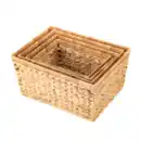 Bild 1 von Aufbewahrungskorb aus Wasserhyazinthe, 4er Set