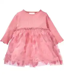 Tüllkleid Herzen, rosa