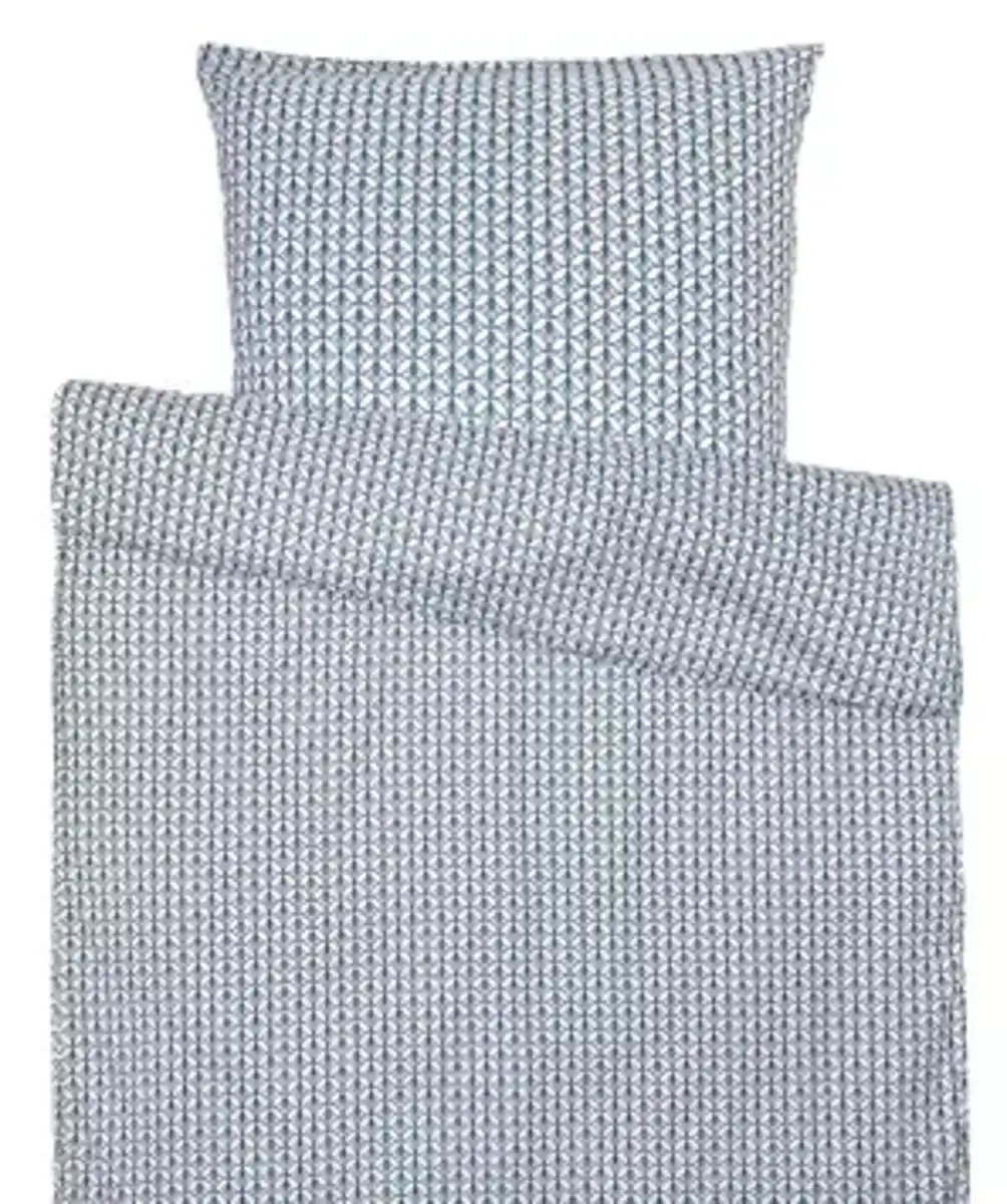 Bild 1 von Baumwoll-Bettwäsche, blau