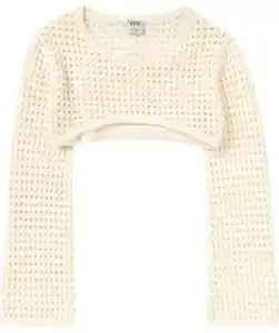 Bolero-Pullover, creme