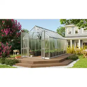 Vitavia Gewächshaus Olymp 11500 HKP 6 mm Alu B 257 cm x T 449 cm