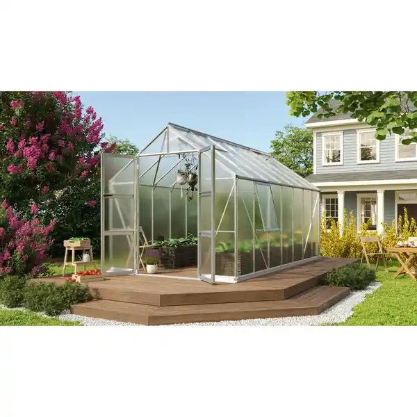 Bild 1 von Vitavia Gewächshaus Olymp 11500 HKP 6 mm Alu B 257 cm x T 449 cm