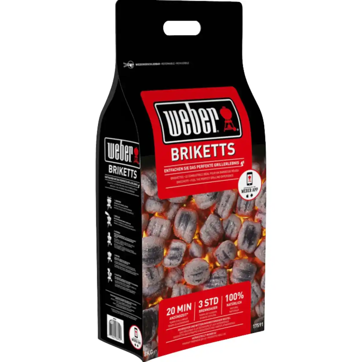 Bild 1 von Weber Grillbrikett 8 kg FSC®