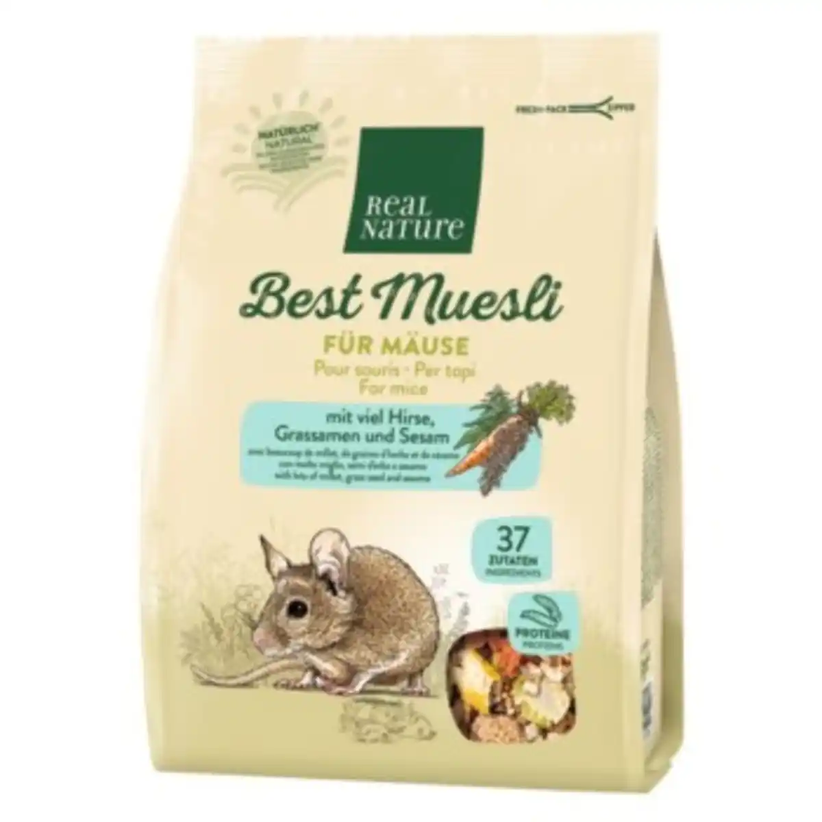 Bild 1 von REAL NATURE „Best Muesli“ für Mäuse 500g
