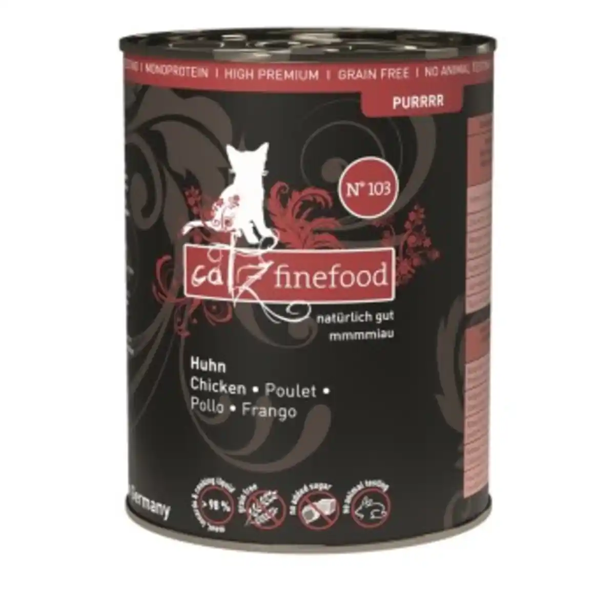 Bild 1 von Catz finefood Nassfutter Katze Purrrr Adult No. 103 Huhn 12x400 g